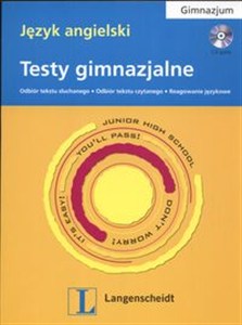Obrazek Testy gimnazjalne język angielski