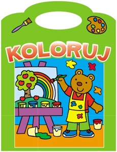 Obrazek Koloruj. Zeszyt zielony