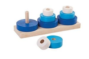 Obrazek Drewniana układanka 9 elementów