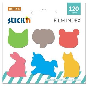 Obrazek Zakładki indeksujące kształty Zwierzęta