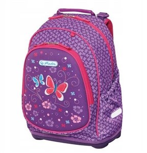 Obrazek Plecak szkolny Bliss Purple Butterfly