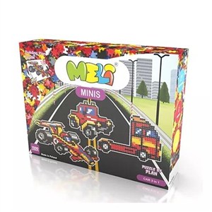 Picture of Klocki Meli Minis Car 3w1