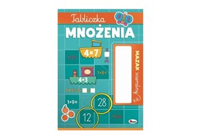 Obrazek Tabliczka mnożenia. Mazak ścieralny