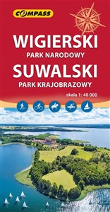 Obrazek Wigierski Park Narodowy, Suwalski Park Krajobrazowy 1:40 000