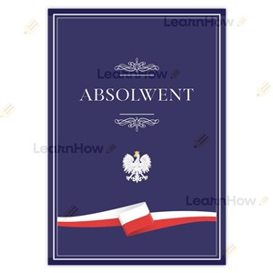 Picture of Teczka absolwenta A4+ uniwersalna (5szt)