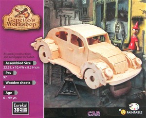 Picture of Łamigłówka drewniana Gepetto Samochód