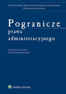 Picture of Pogranicze prawa administracyjnego