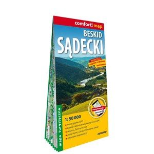 Obrazek Beskid Sądecki laminowana mapa turystyczna 1:50 000
