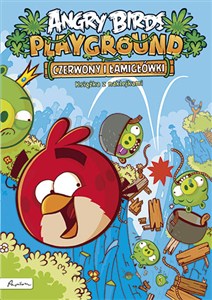 Obrazek Angry Birds Playground Czerwony i łamigłówki Książka z naklejkami