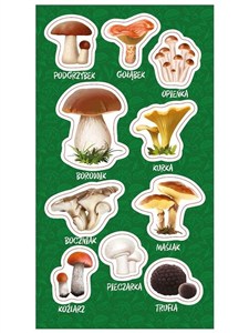 Picture of Naklejki Grzyby jadalne