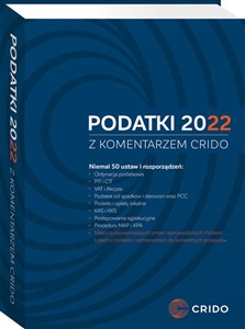 Obrazek Podatki 2022 z komentarzem Crido