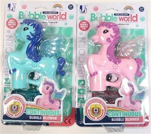 Obrazek Pistolet na bańki Konik MIX