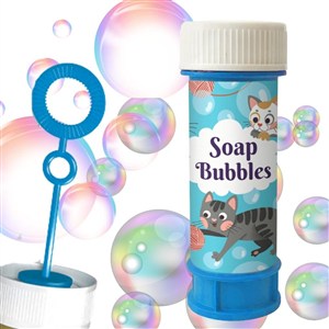 Obrazek Bańki mydlane Kotki 60ml