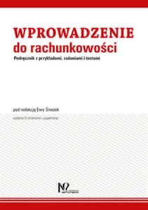 Obrazek Wprowadzenie do rachunkowości Podręcznik z przykładami, zadaniami i testami
