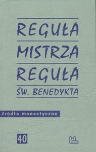Obrazek Reguła Mistrza Reguła św Benedykta