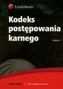 Obrazek Kodeks postępowania karnego