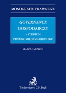 Picture of Governance gospodarczy studium prawnomiędzynarodowe