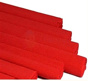 Obrazek Bibuła marszczona 50x200cm czerwony 1 szt