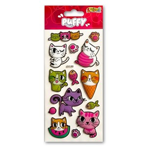 Picture of Naklejki puffy Kittens