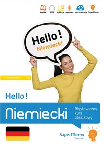 Obrazek Hello! Niemiecki Błyskawiczny kurs obrazkowy (poziom podstawowy A1)
