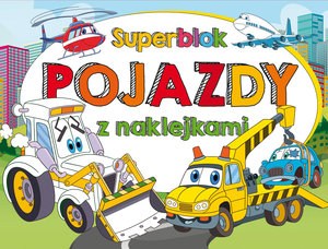 Obrazek Superblok z naklejkami. Pojazdy