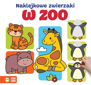 Obrazek Naklejkowe zwierzaki. W zoo