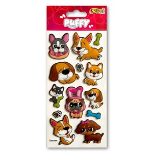 Picture of Naklejki puffy Dogs