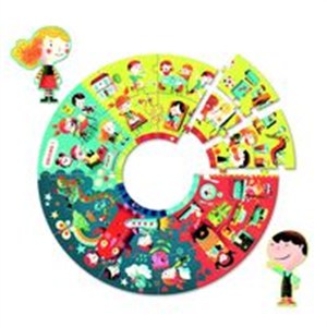 Obrazek Puzzle gigant 24 Pory dnia