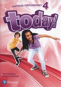 Obrazek Today 4 Materiał ćwiczeniowy Szkoła podstawowa
