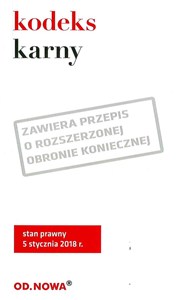 Obrazek Kodeks karny