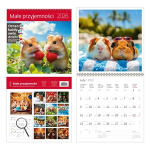 Obrazek Kalendarz 2026 30x30 Małe Przyjemności