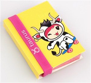 Obrazek Notatnik z opaską, zodiak Byk