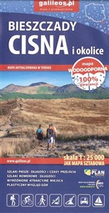 Picture of Mapa tur. - Bieszczady, Cisna i... 1:25 000 syn.