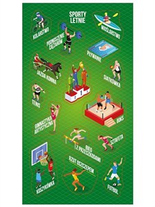 Obrazek Naklejki Sporty letnie