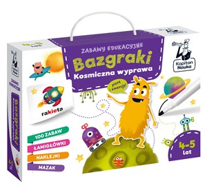 Obrazek Zabawy edukacyjne Bazgraki Kosmiczna wyprawa