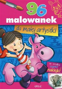 Obrazek 96 malowanek dla małej artystki