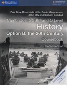 Picture of Cambridge IGCSE® and O Level History Option B: the 20th Century Coursebook