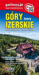 Obrazek Mapa - Góry Izerskie 1:25 000