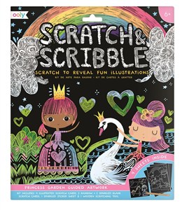 Obrazek Zdrapywanki Scratch & Scribble Ogród Księżniczki