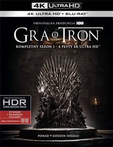 Obrazek Gra o Tron. Sezon 1 (4 Blu-Ray) 4K