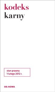 Obrazek Kodeks karny