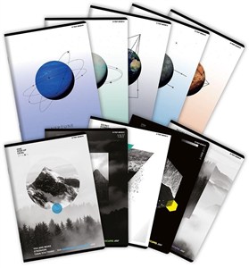 Picture of Zeszyt A5/96K kratka Geo/Planet (5szt)