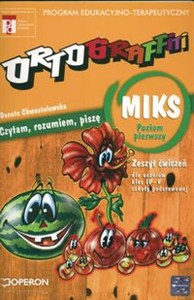 Obrazek Ortograffiti Zeszyt ćwiczeń Miks Poziom 1 Szkoła podstawowa