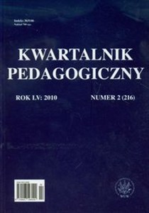 Picture of Kwartalnik pedagogiczny nr 2/2010