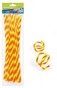 Picture of CF OZDOBA DEK. DRUCIK POWLEKANY ŻÓŁTO - POMARA