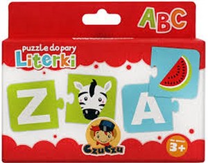 Obrazek CzuCzu Puzzle do pary Literki
