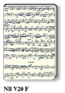 Obrazek Notatnik ozdobny A5 96 kartek NB V20F