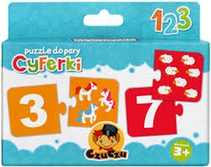Obrazek CzuCzu Puzzle do pary Cyferki