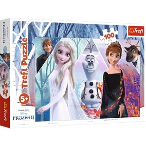 Picture of Puzzle 100 Zaczarowana Kraina Frozen 2 16418