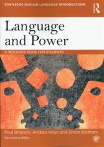 Obrazek Language and Power A Resource Book for Students